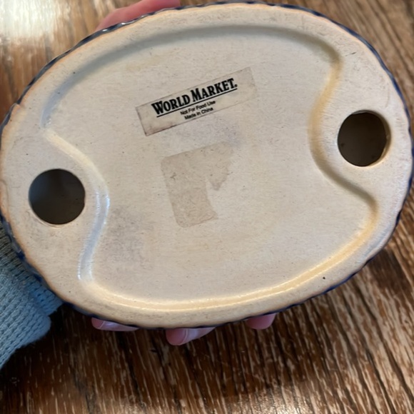 BEAUTIFUL BOHO WORLD MARKET SOAP DISH TRAY - Picture 4 of 7